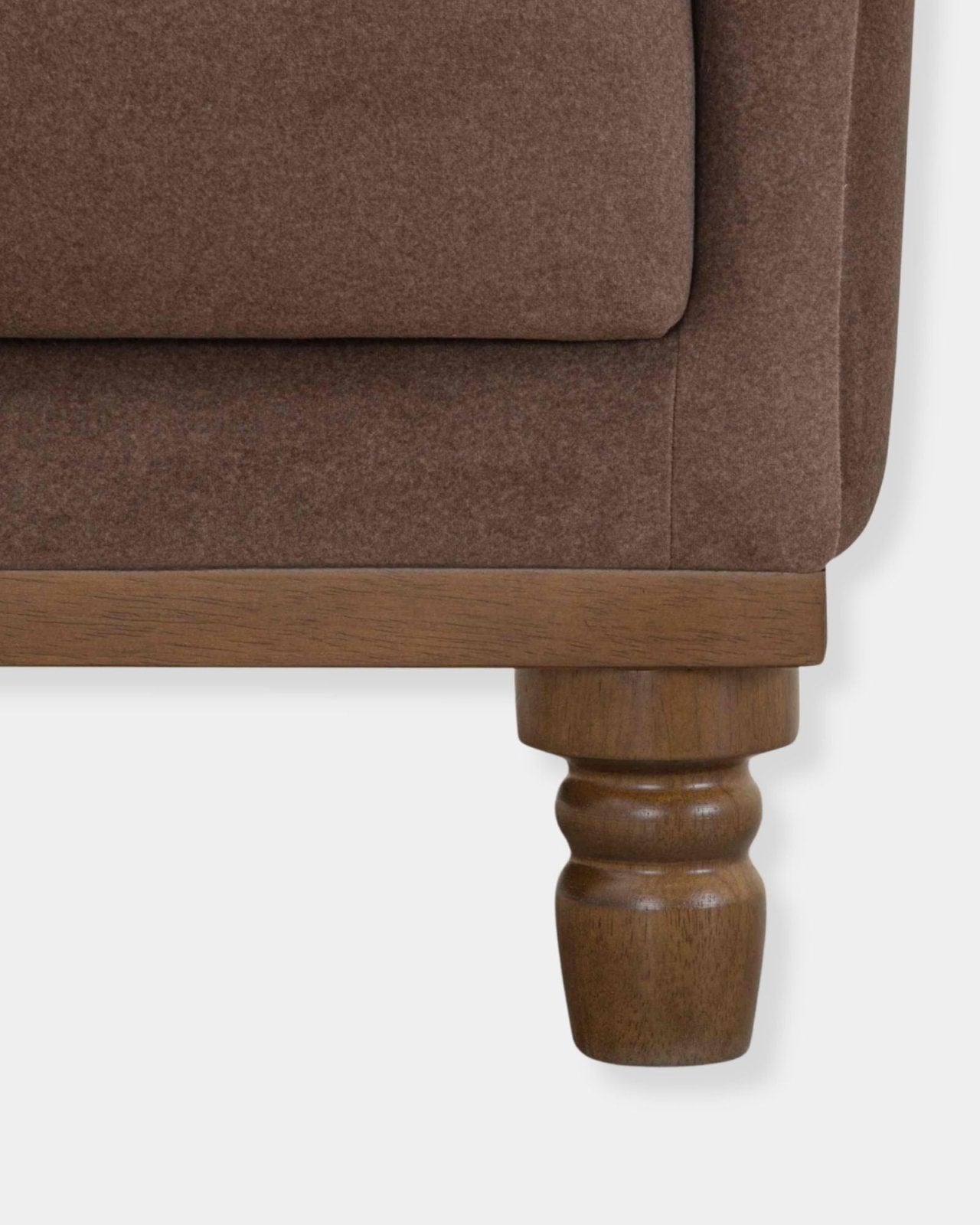 FEBRUARY ACCENT CHAIR - VELVET COFFEE | Stonewaters