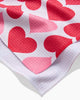 BLUSHING HEARTS - TEA TOWEL