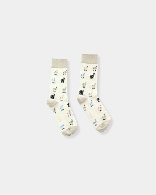 FIESTA ALPACA - PIMA SOCK | Stonewaters