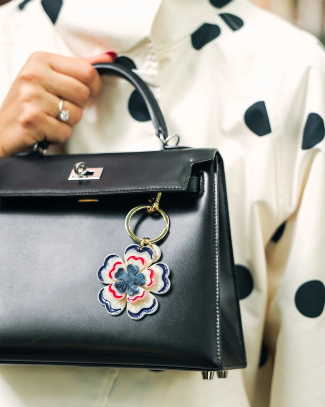 FLOWER - BAG CHARM | Stonewaters