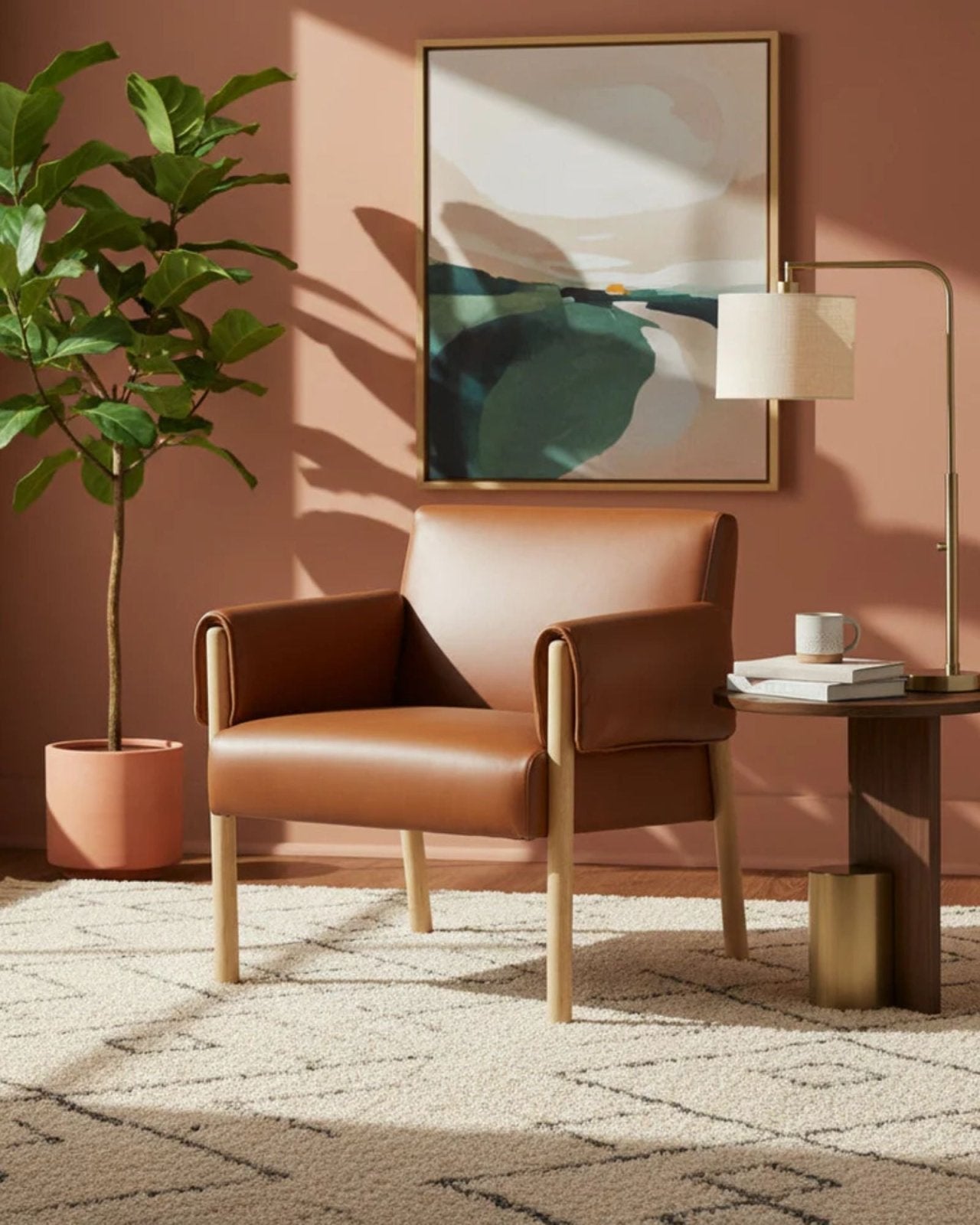 FOREST CLUB CHAIR - SADDLE | Stonewaters