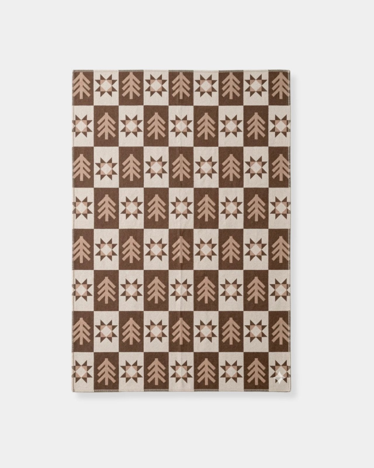 FOREST COTTAGE BROWN - BLANKET | Stonewaters