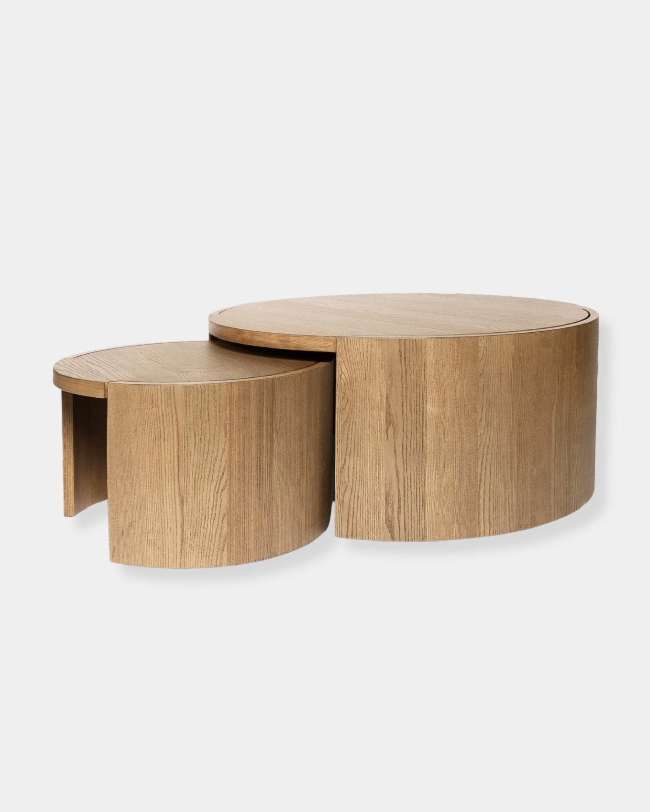 FORMA NESTING COFFEE TABLE SET - AGED OAK | Stonewaters