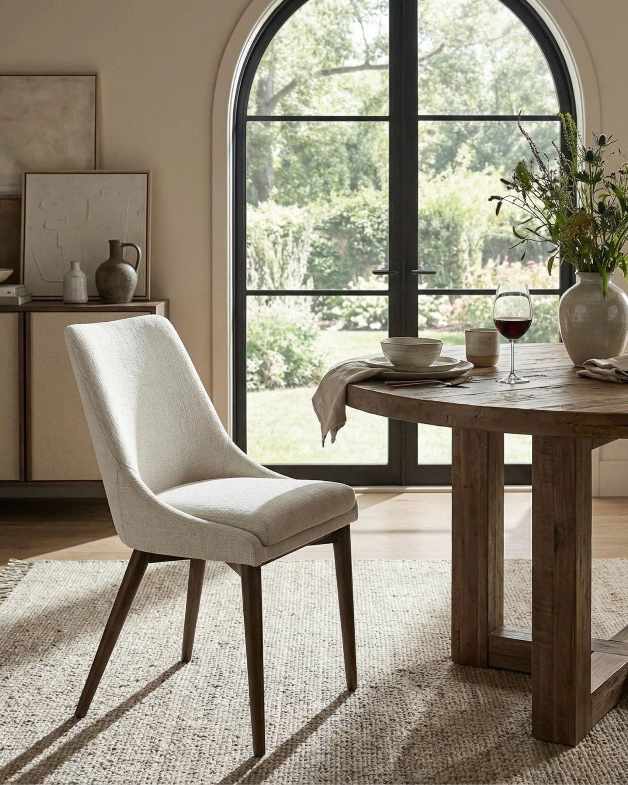 FRITZ SIDE CHAIR IVORY - SET OF 2 | Stonewaters