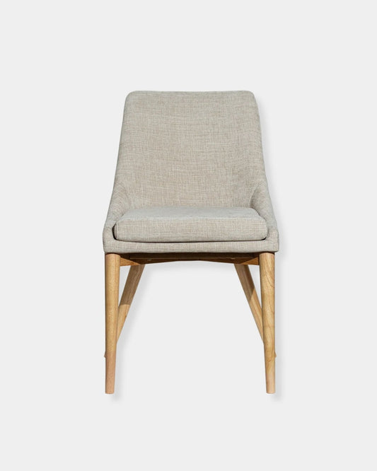 FRITZ SIDE CHAIR TAUPE NATURAL - SET OF 2 | Stonewaters