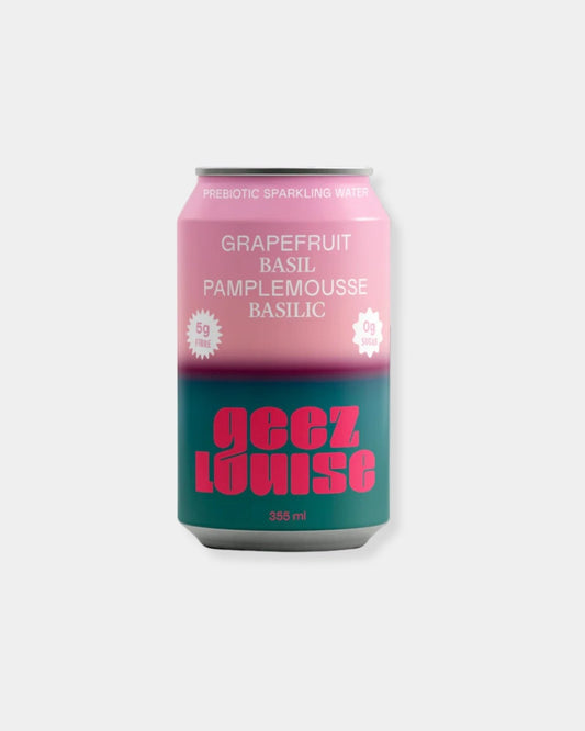 GEEZ LOUISE - GRAPEFRUIT BASIL 355ml | Stonewaters