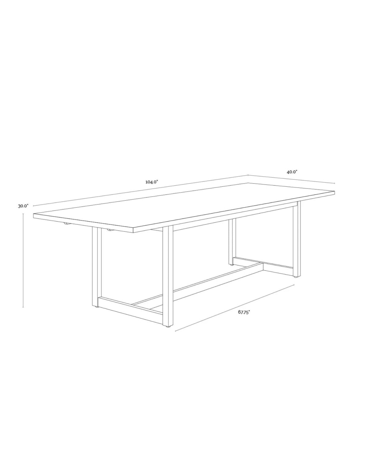 GENEVE EXTENSION DINING TABLE | Stonewaters
