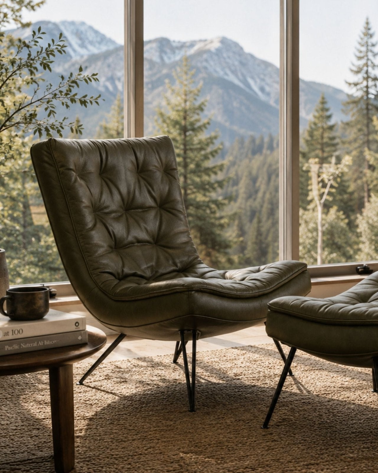 GEO CHAIR & OTTOMAN - RANGER MOSS | Stonewaters