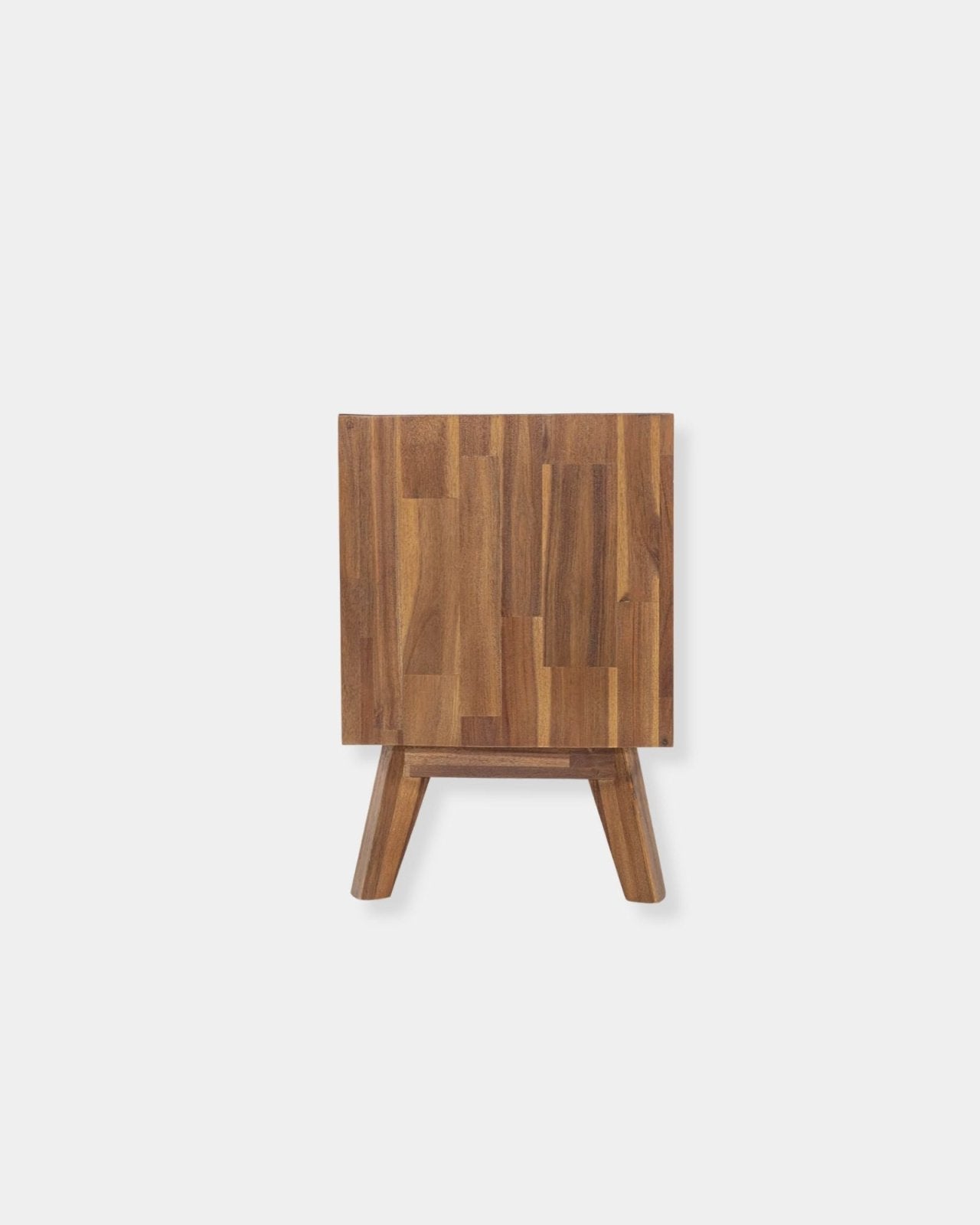 GIA 2-DRAWER NIGHTSTAND - WARM PECAN | Stonewaters