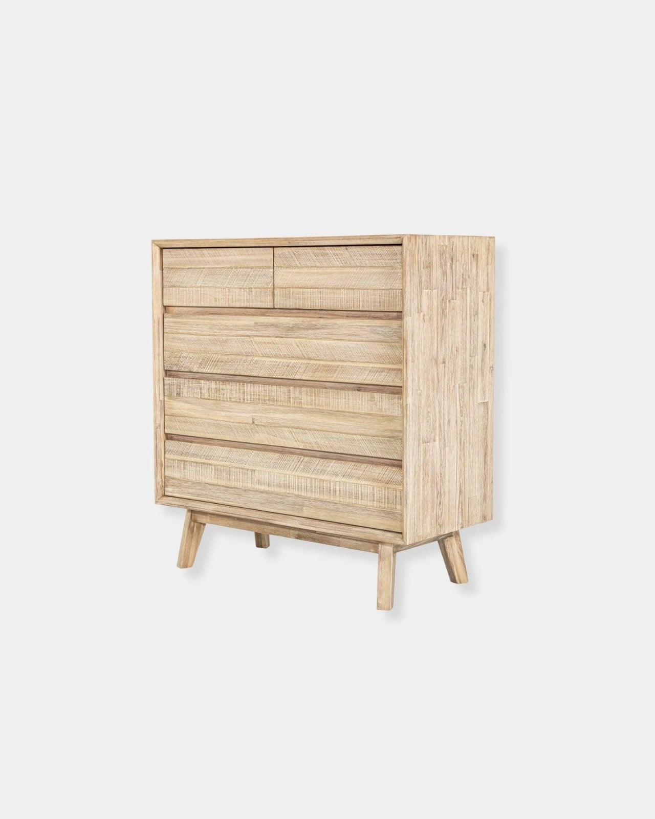 GIA 5-DRAWER CHEST - LIGHT DRIFTWOOD | Stonewaters