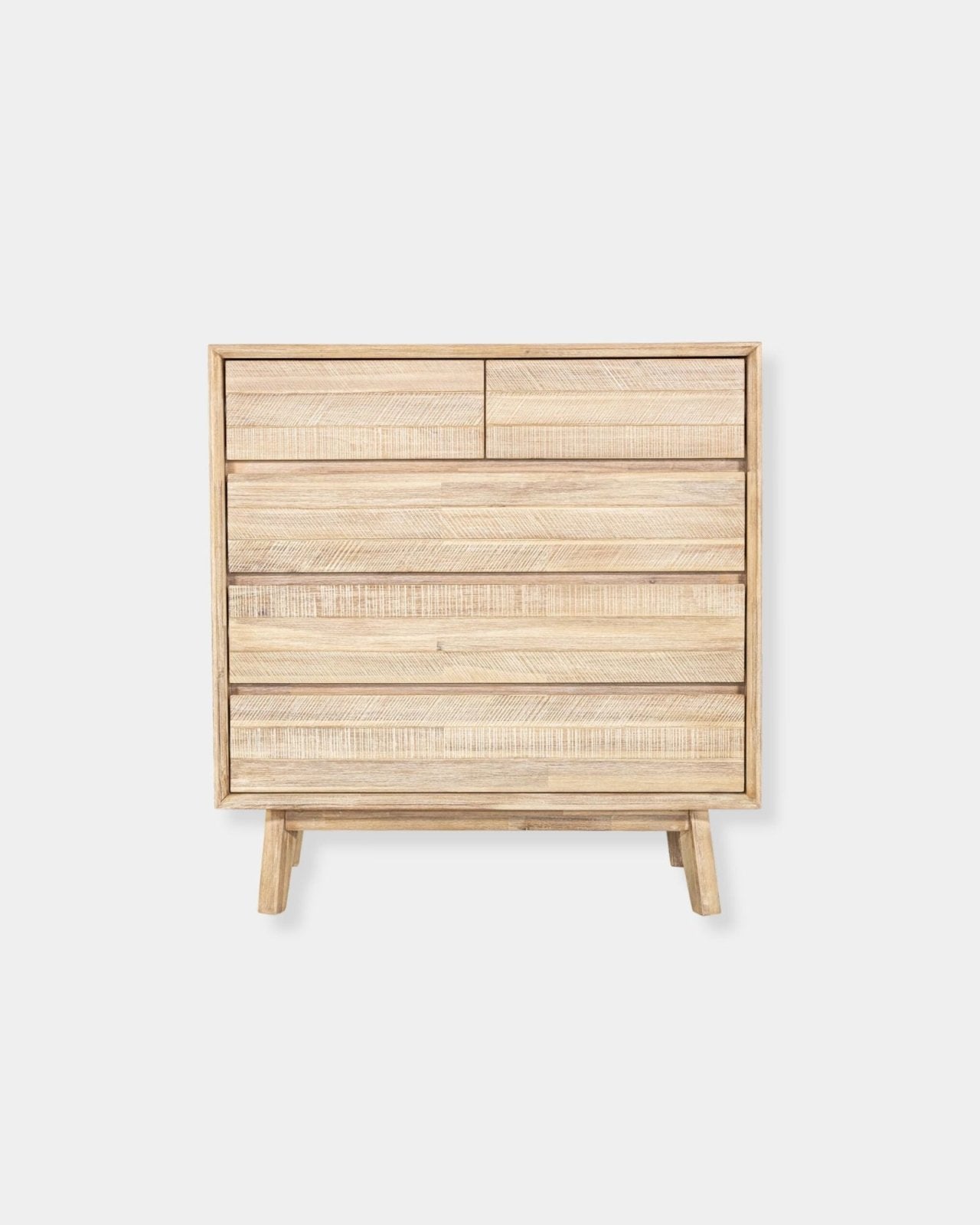 GIA 5-DRAWER CHEST - LIGHT DRIFTWOOD | Stonewaters