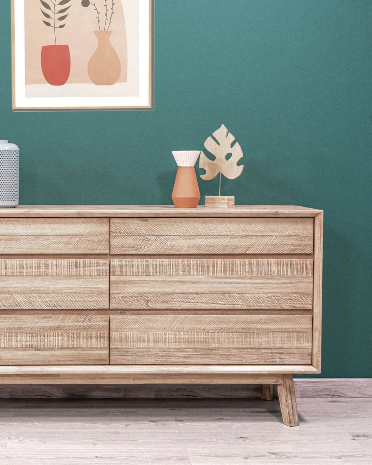 GIA 6-DRAWER DRESSER - LIGHT DRIFTWOOD | Stonewaters