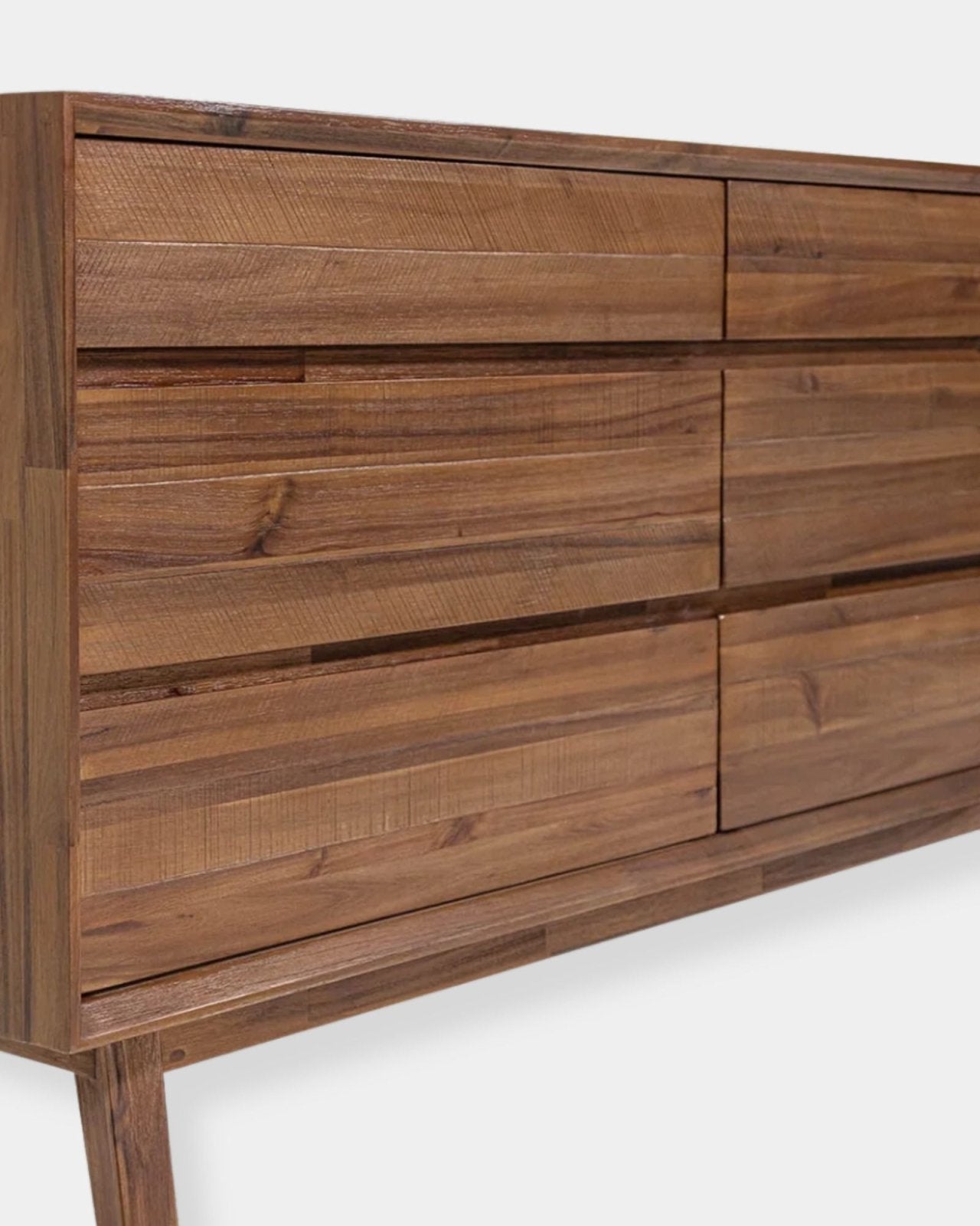 GIA 6-DRAWER DRESSER - WARM PECAN | Stonewaters