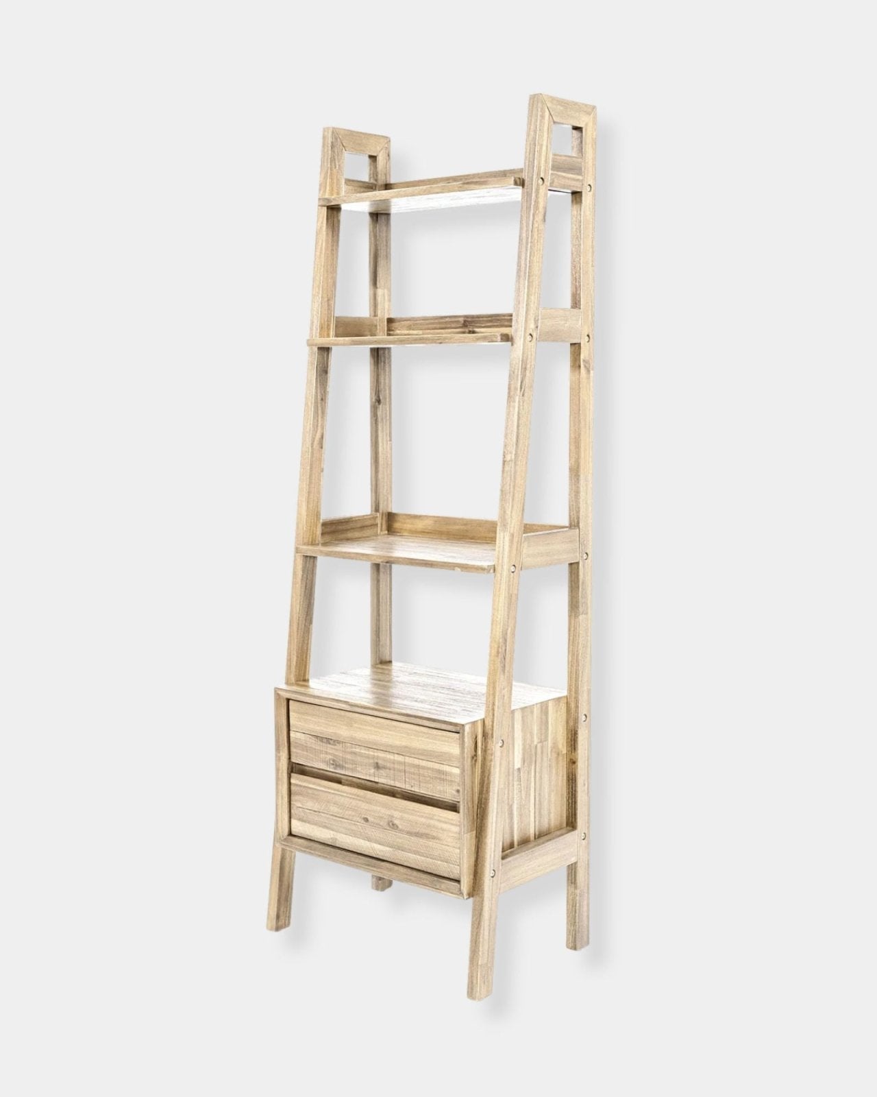 GIA BOOKCASE - LIGHT DRIFTWOOD | Stonewaters