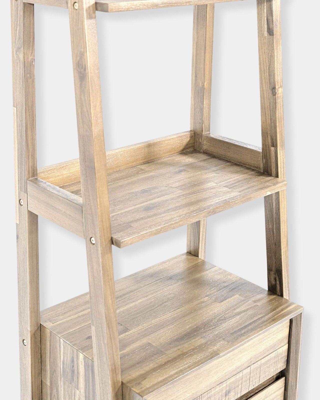 GIA BOOKCASE - LIGHT DRIFTWOOD | Stonewaters
