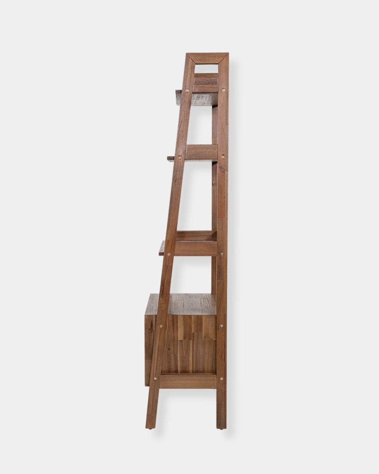 GIA BOOKCASE - WARM PECAN | Stonewaters