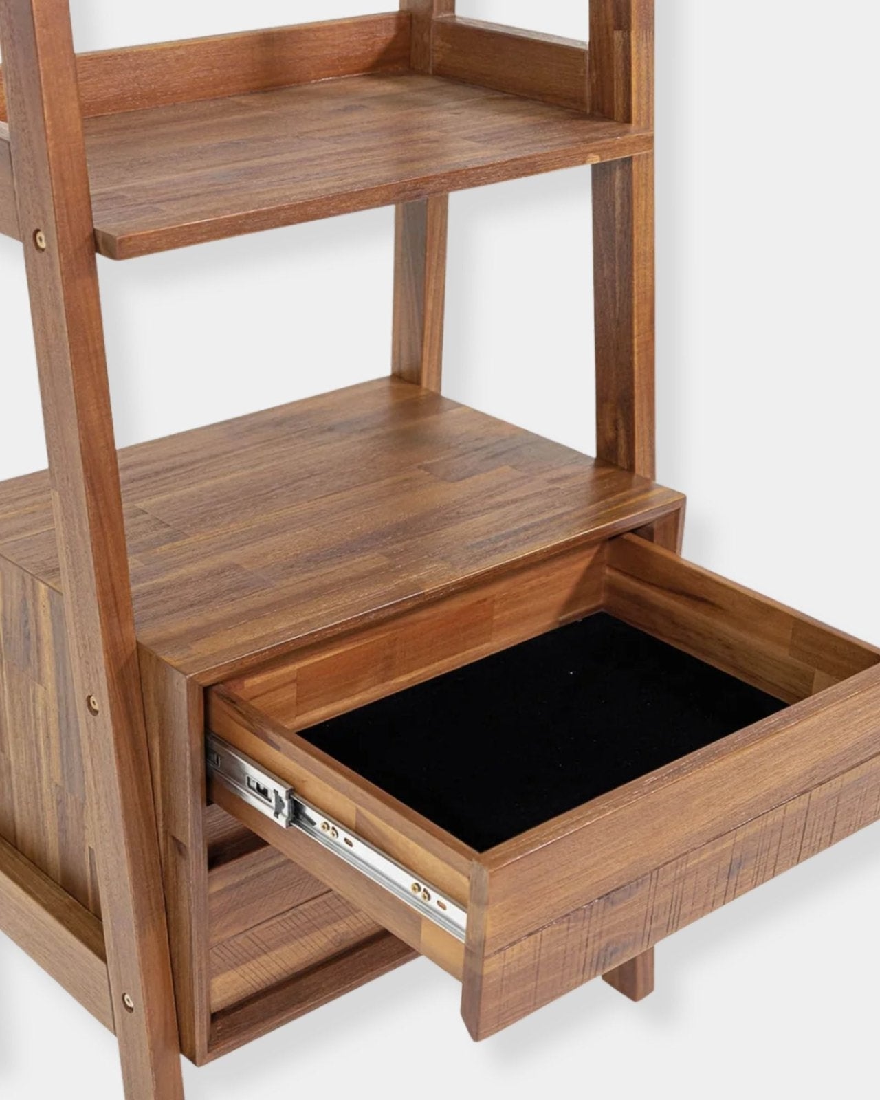 GIA BOOKCASE - WARM PECAN | Stonewaters