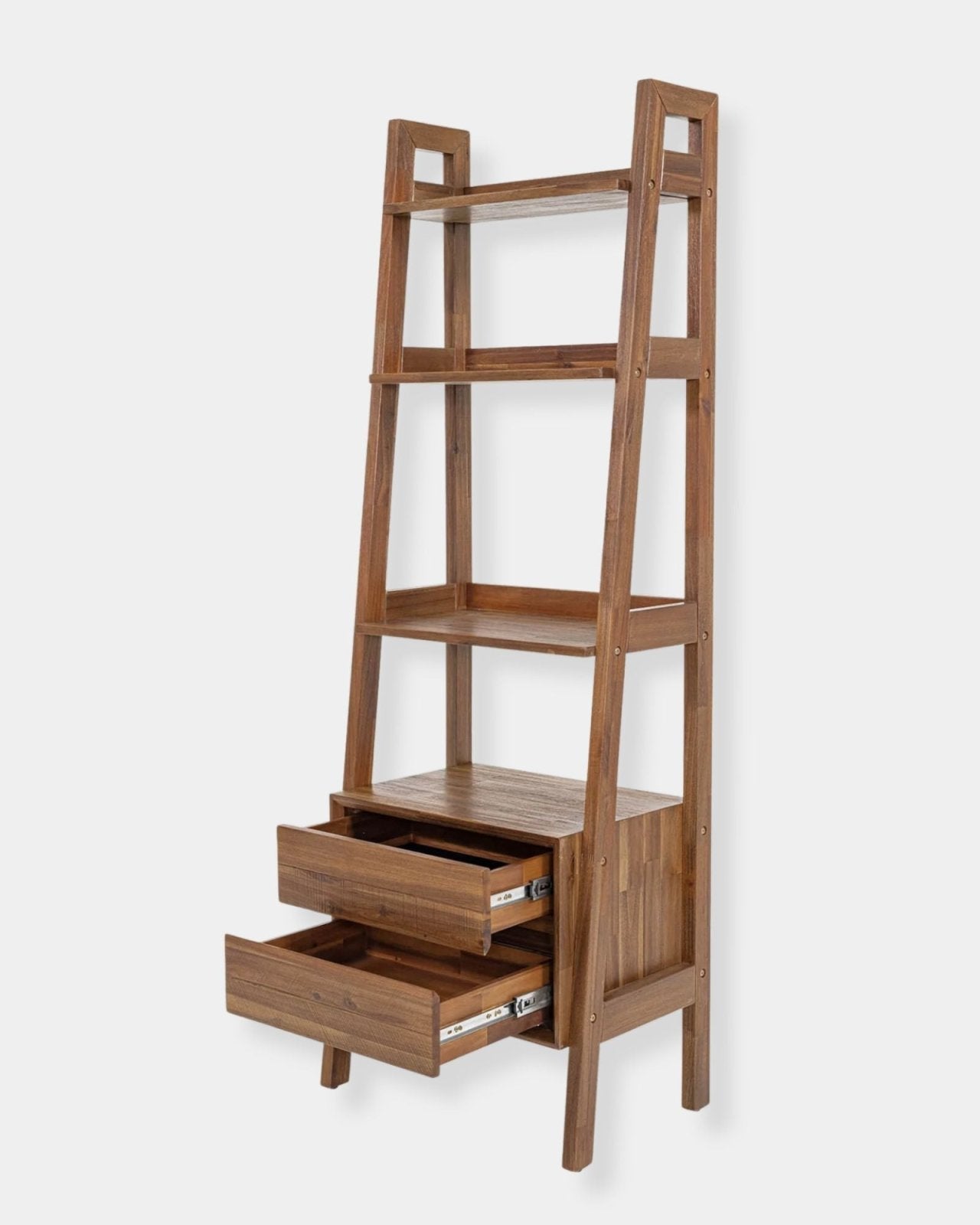 GIA BOOKCASE - WARM PECAN | Stonewaters