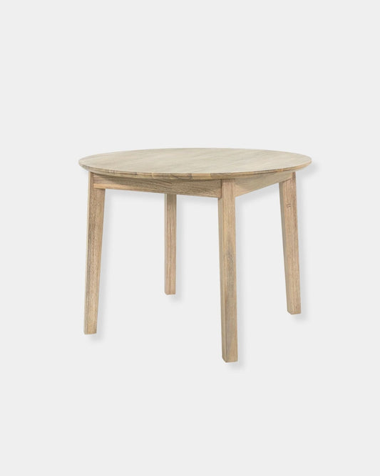 GIA ROUND DINING TABLE - LIGHT DRIFTWOOD | Stonewaters