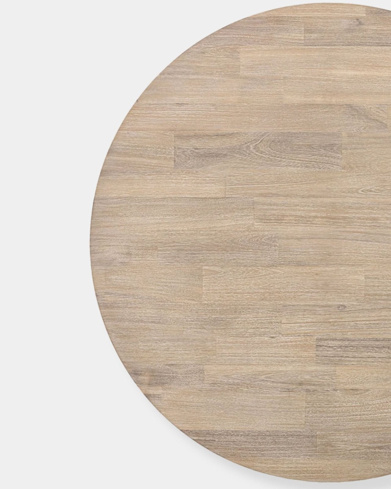 GIA ROUND DINING TABLE - LIGHT DRIFTWOOD | Stonewaters