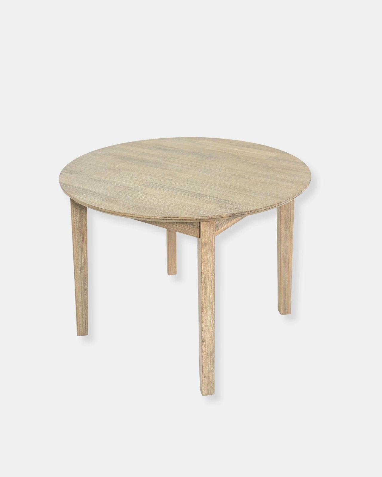 GIA ROUND DINING TABLE - LIGHT DRIFTWOOD | Stonewaters