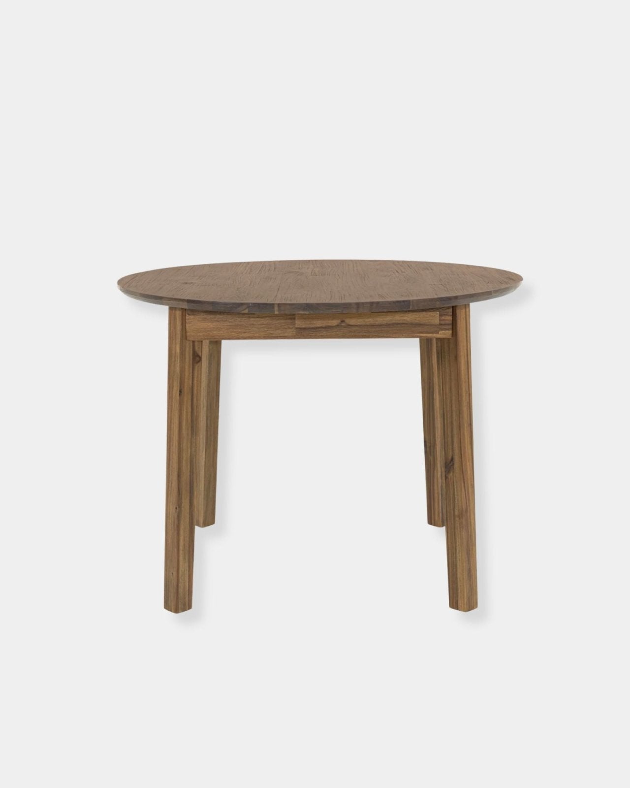 GIA ROUND DINING TABLE - WARM PECAN | Stonewaters