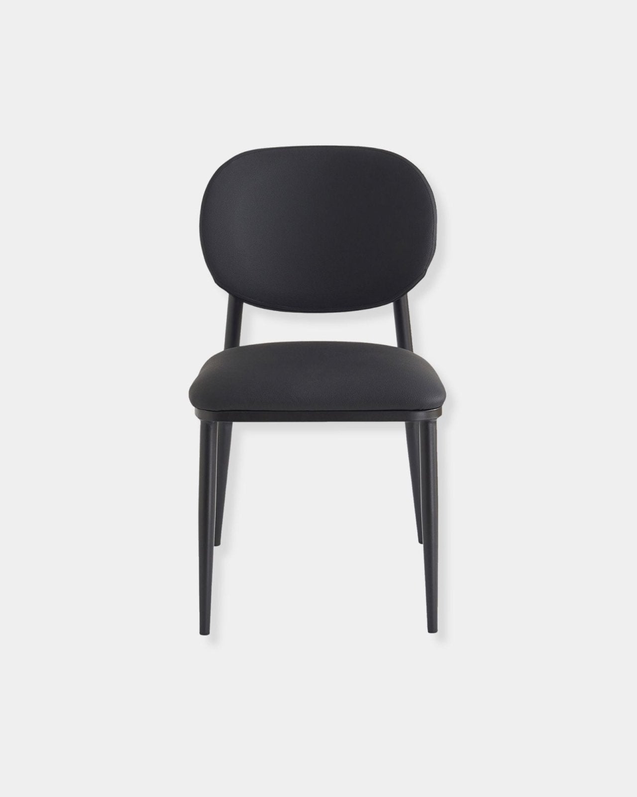 GIDEON CHAIR SET OF 4 - BLACK | Stonewaters