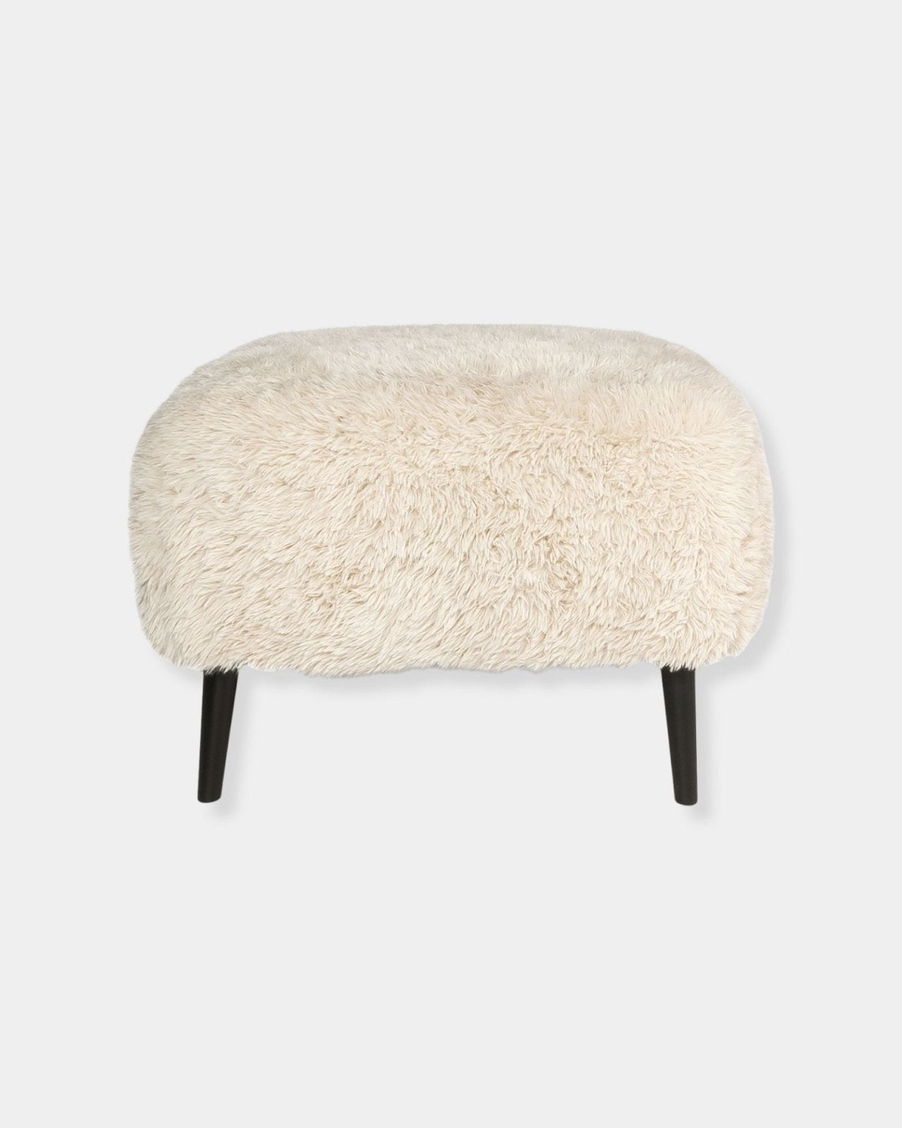 GINGER SQUARE OTTOMAN - DOWNY CREAM | Stonewaters