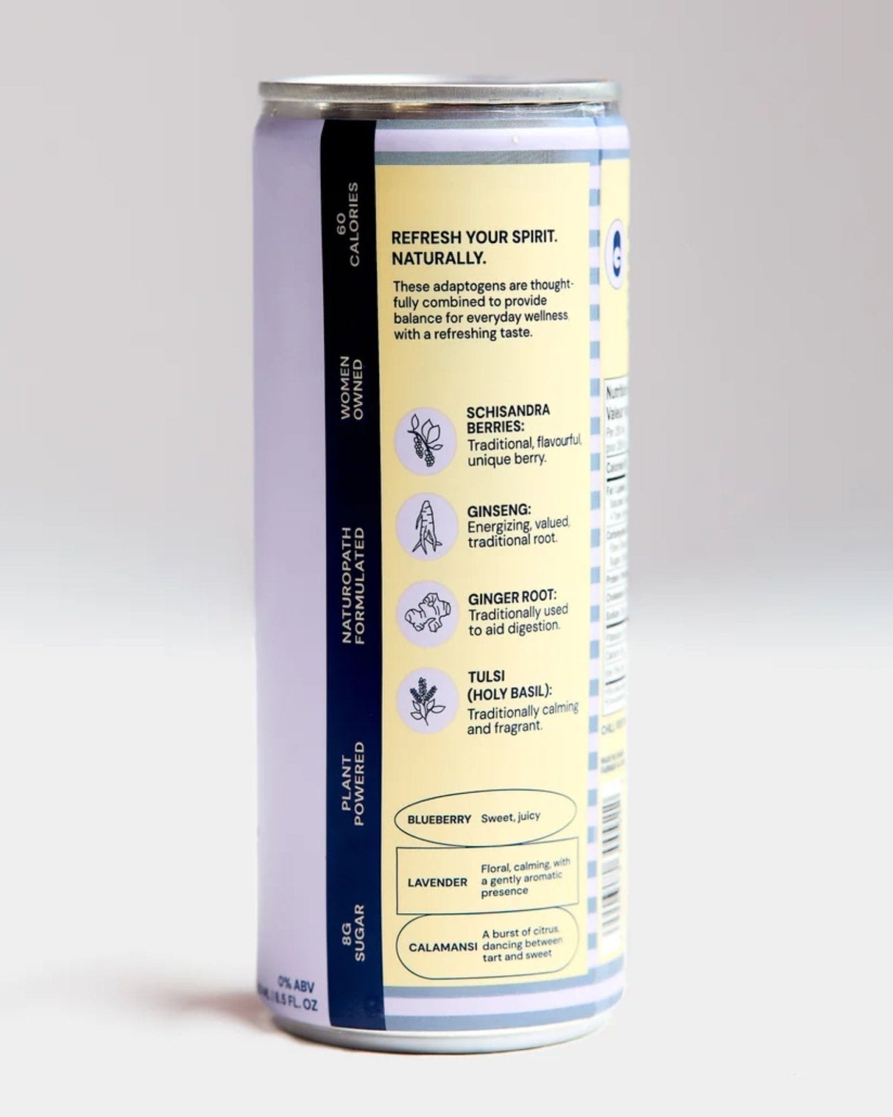 GINNY - BLUEBERRY LAVENDER CALAMANSI 120ml | Stonewaters