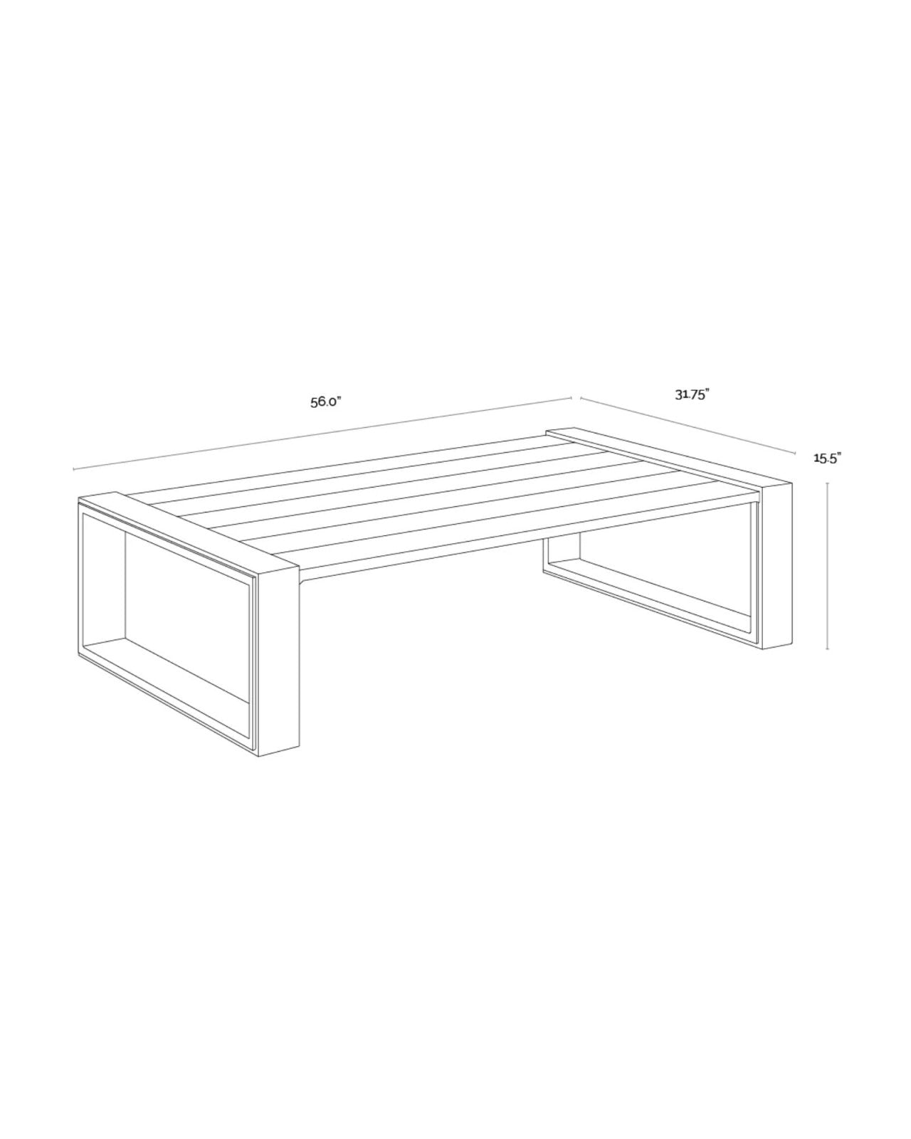 GRADO COFFEE TABLE | Stonewaters