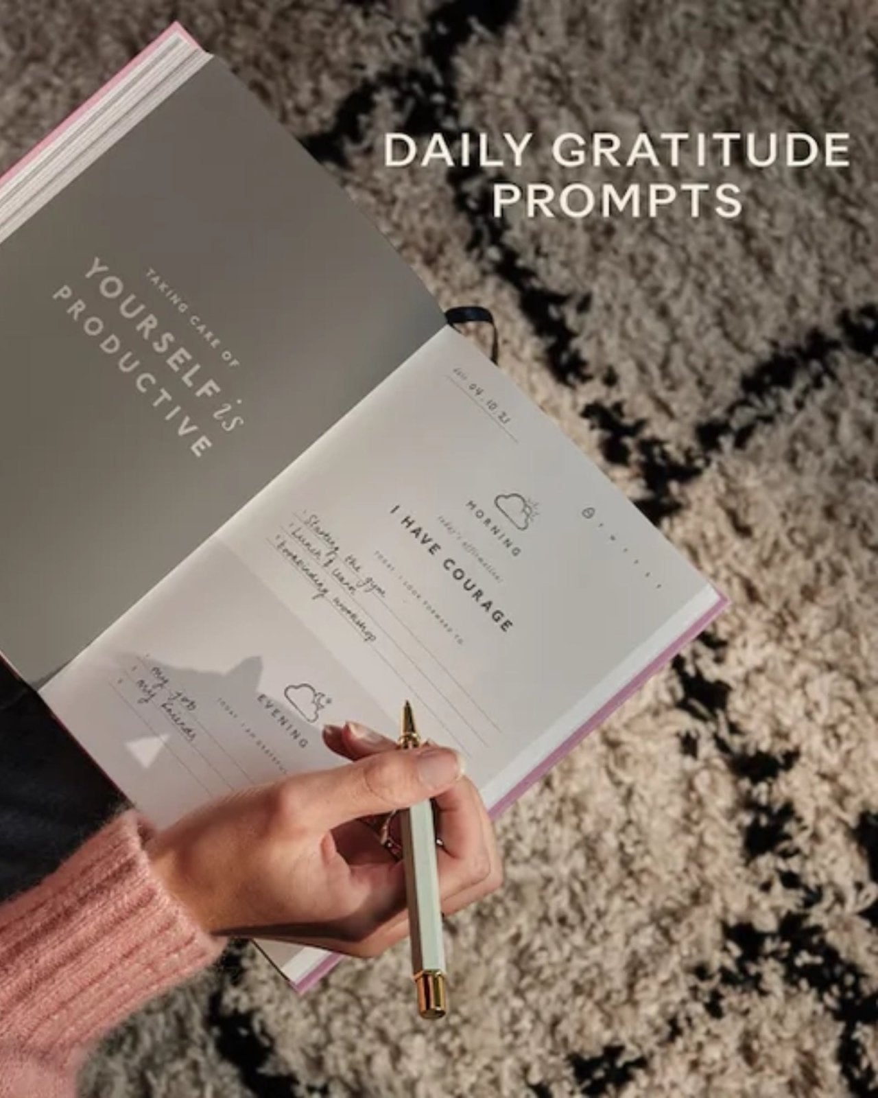 GRATITUDE ATTITUDE GUIDED GRATITUDE JOURNAL | Stonewaters