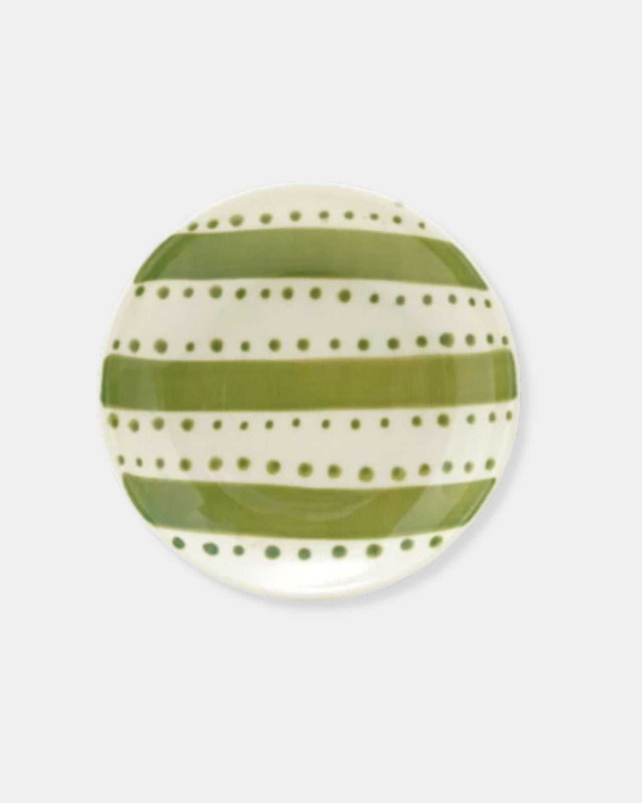 GREEN DOT PLATE | Stonewaters