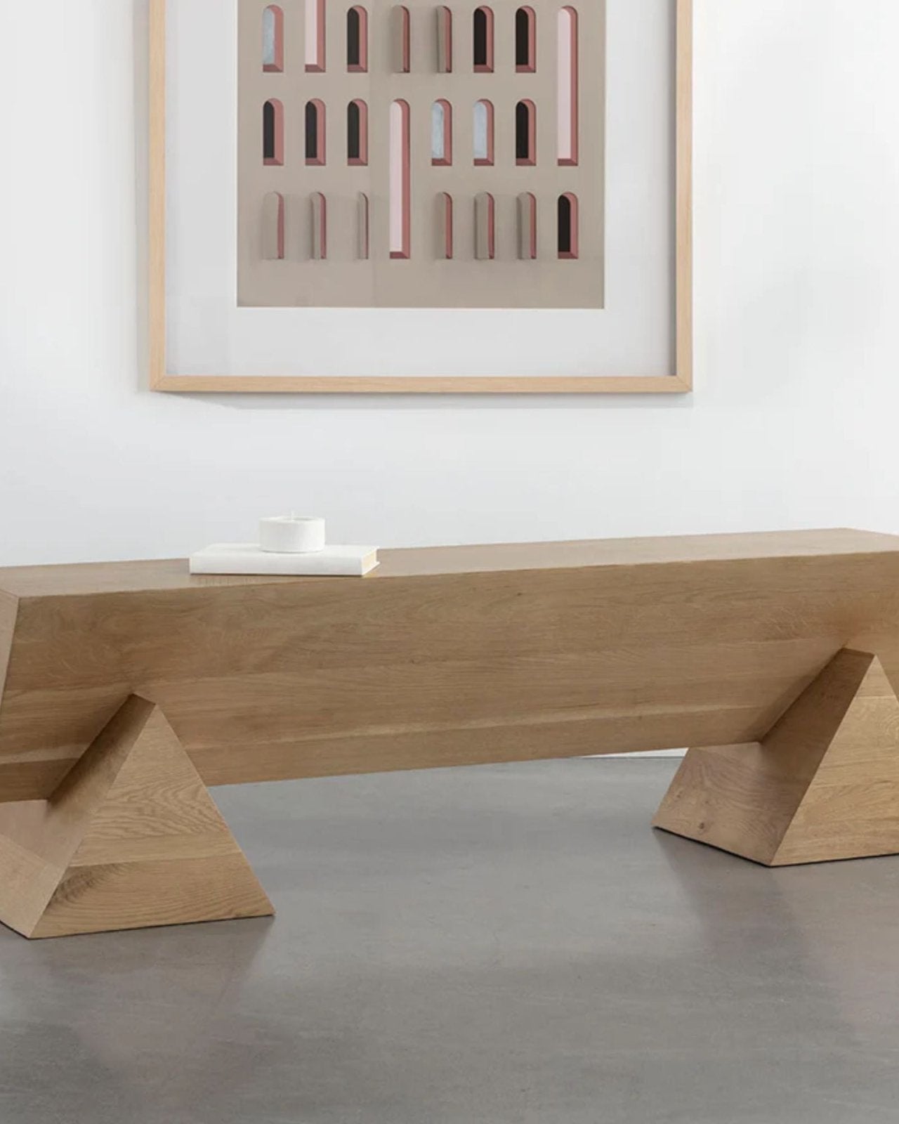GREGOR BENCH - RUSTIC OAK | Stonewaters