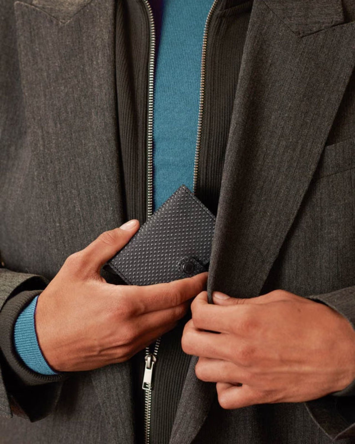 GREY PYRAMID - MINIWALLET | Stonewaters