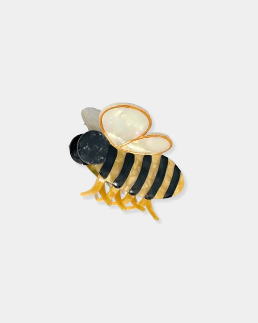 HAND-PAINTED BEE CLAW CLIP | Stonewaters