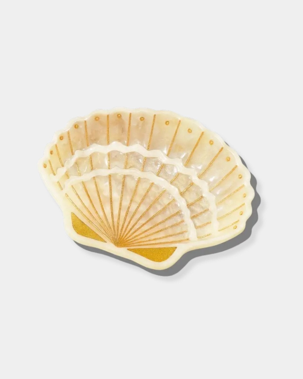 HAND-PAINTED SEASHELL TRINKET TRAY | Stonewaters