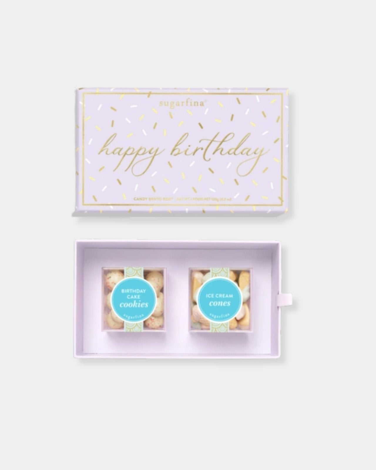 HAPPY BIRTHDAY - 2 PIECE CANDY BENTO BOX | Stonewaters