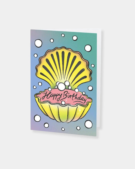 HAPPY BIRTHDAY SHELL - CARD | Stonewaters