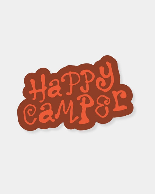 HAPPY CAMPER - STICKER | Stonewaters
