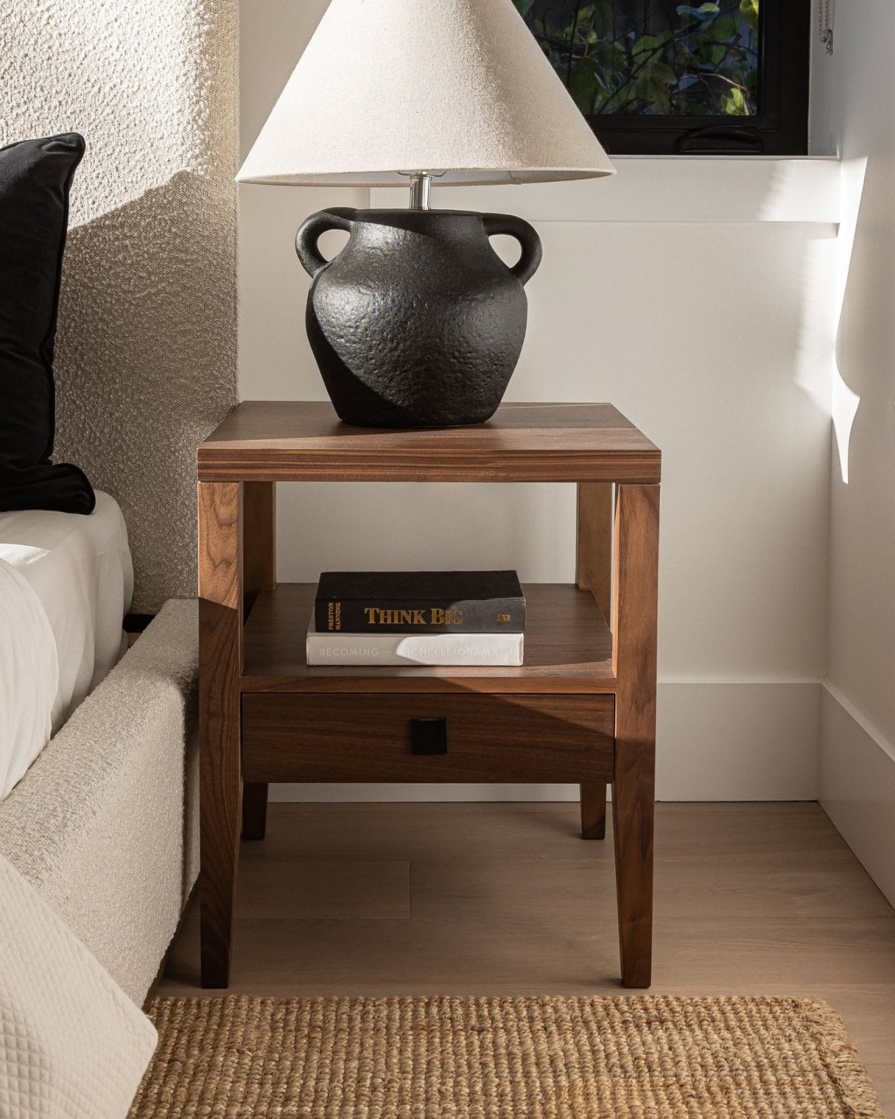 HARA 1 DR NIGHTSTAND - FROZEN WALNUT | Stonewaters