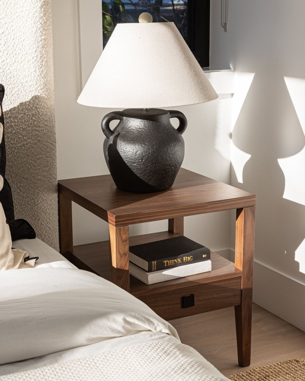 HARA 1 DR NIGHTSTAND - FROZEN WALNUT | Stonewaters
