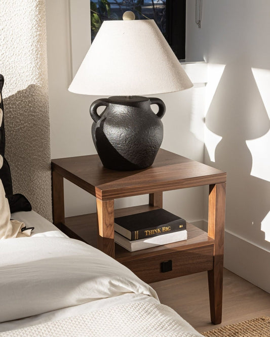 HARA 1 DR NIGHTSTAND - FROZEN WALNUT | Stonewaters