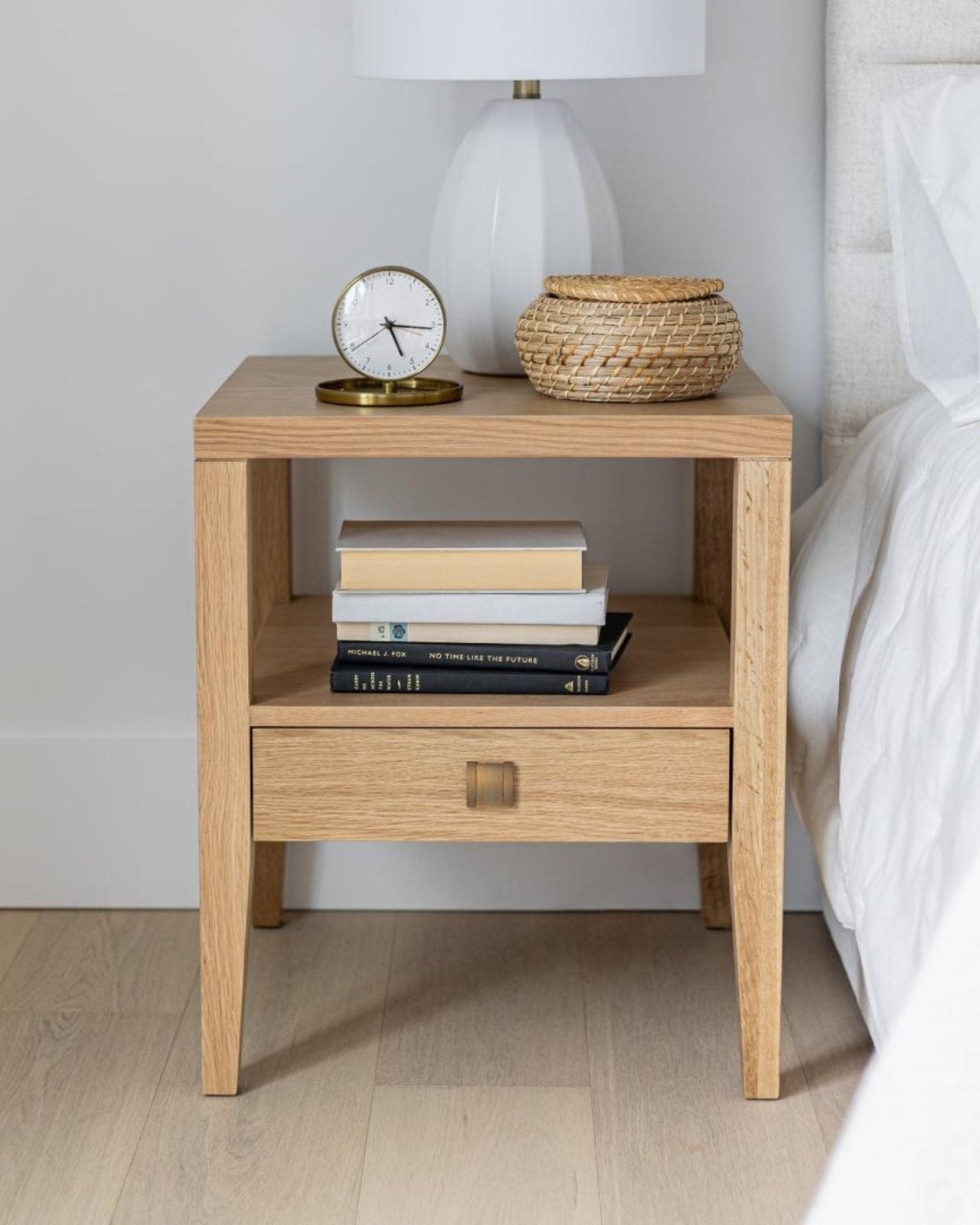 HARA 1 DR NIGHTSTAND - NATURAL OAK | Stonewaters
