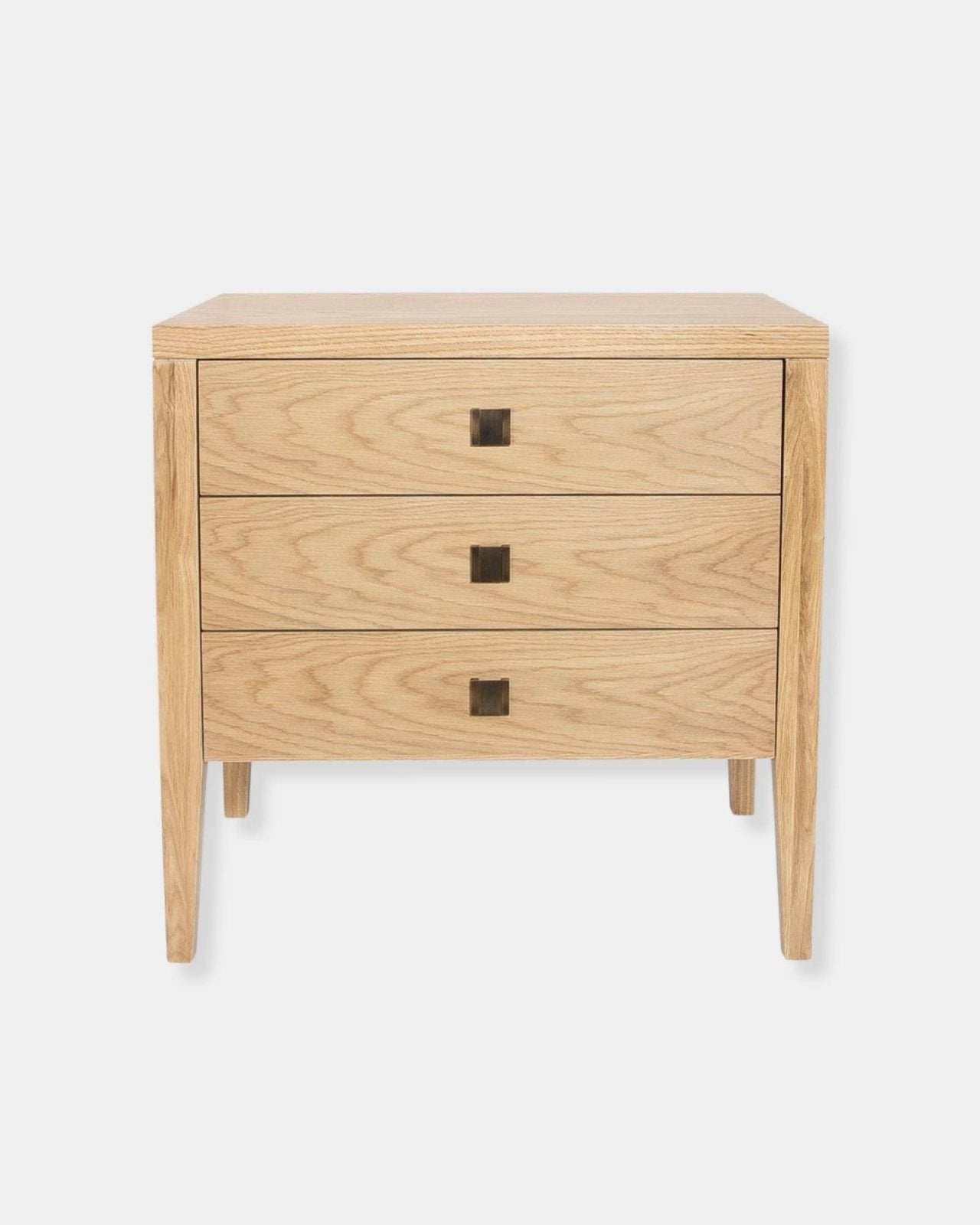 HARA 3-DR NIGHTSTAND - NATURAL OAK | Stonewaters