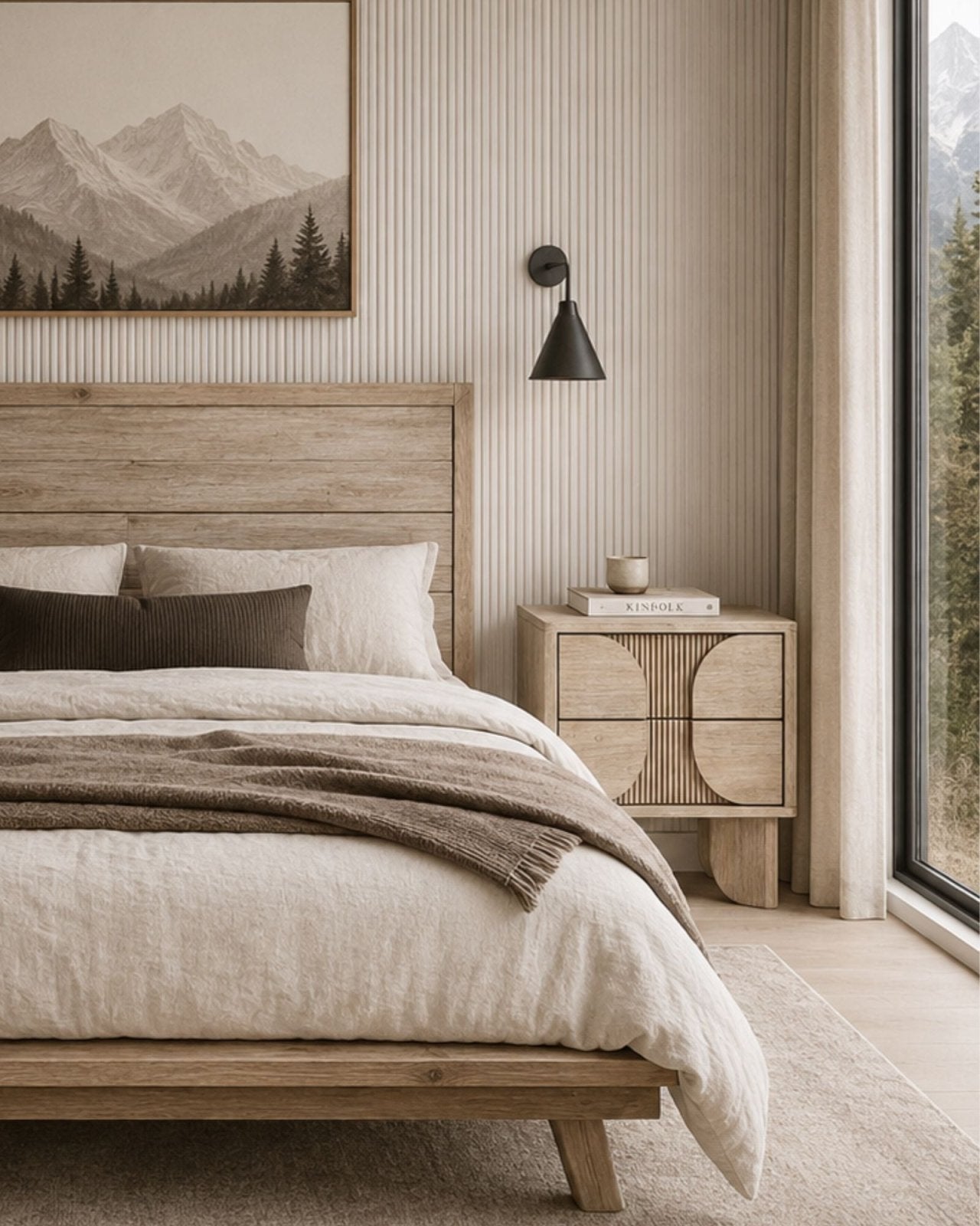 HARU 2-DRAWER NIGHTSTAND | Stonewaters