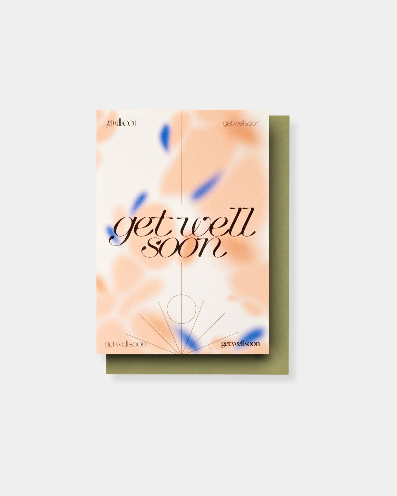 HAZY GET WELL SOON - CARD | Stonewaters