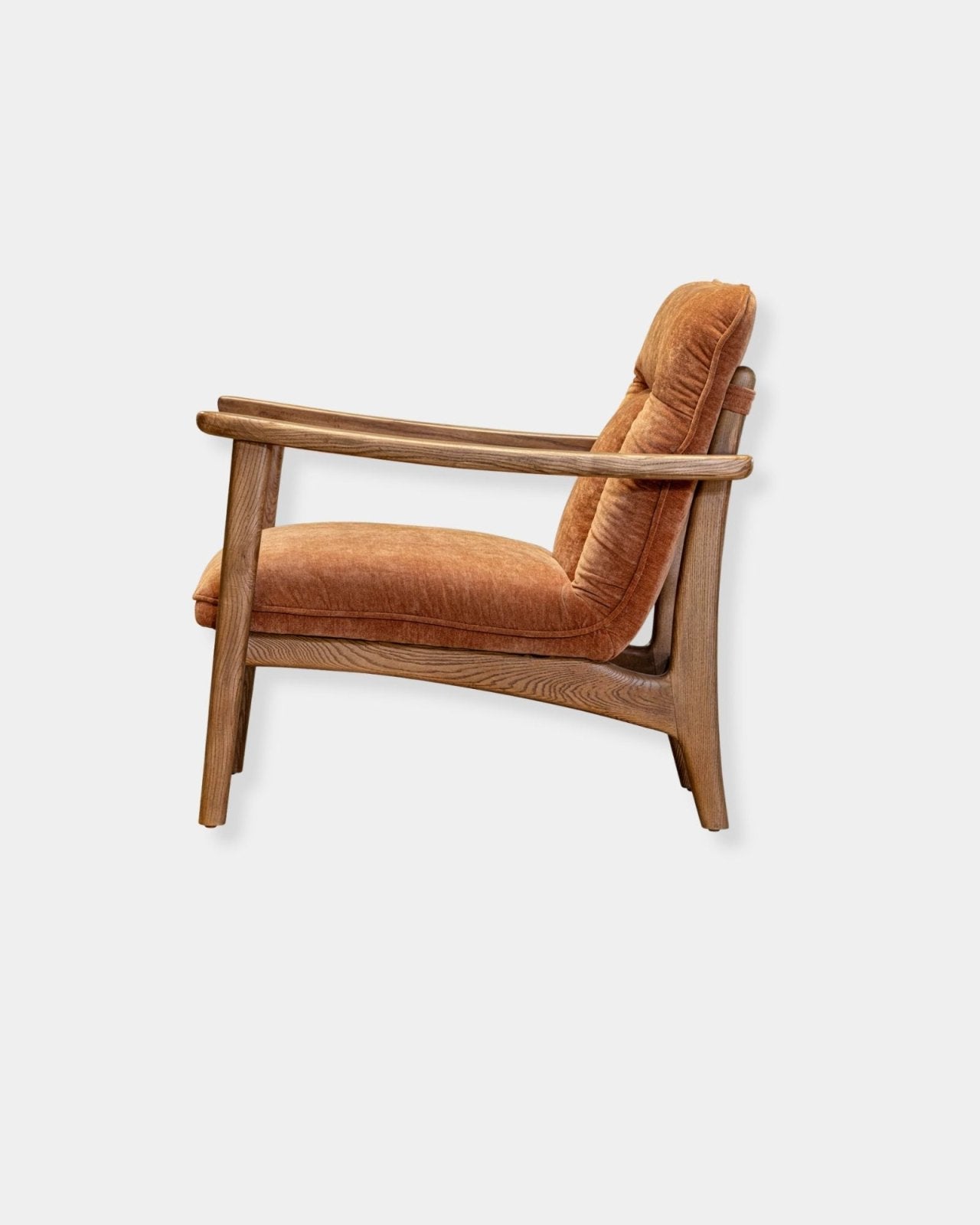 HIGHLAND CLUB CHAIR - RUST | Stonewaters