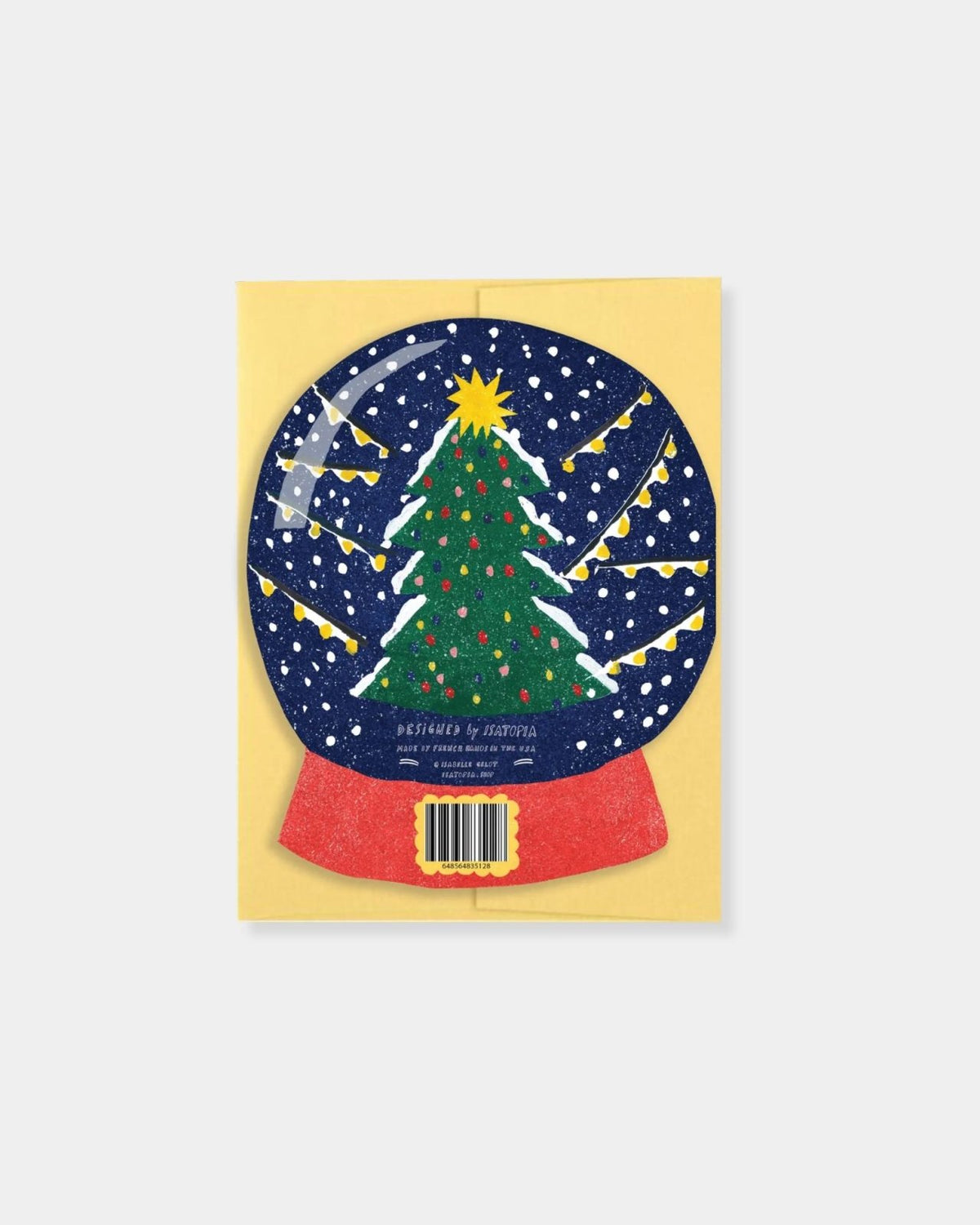 HOLIDAY MAGIC SNOW GLOBE - CARD | Stonewaters
