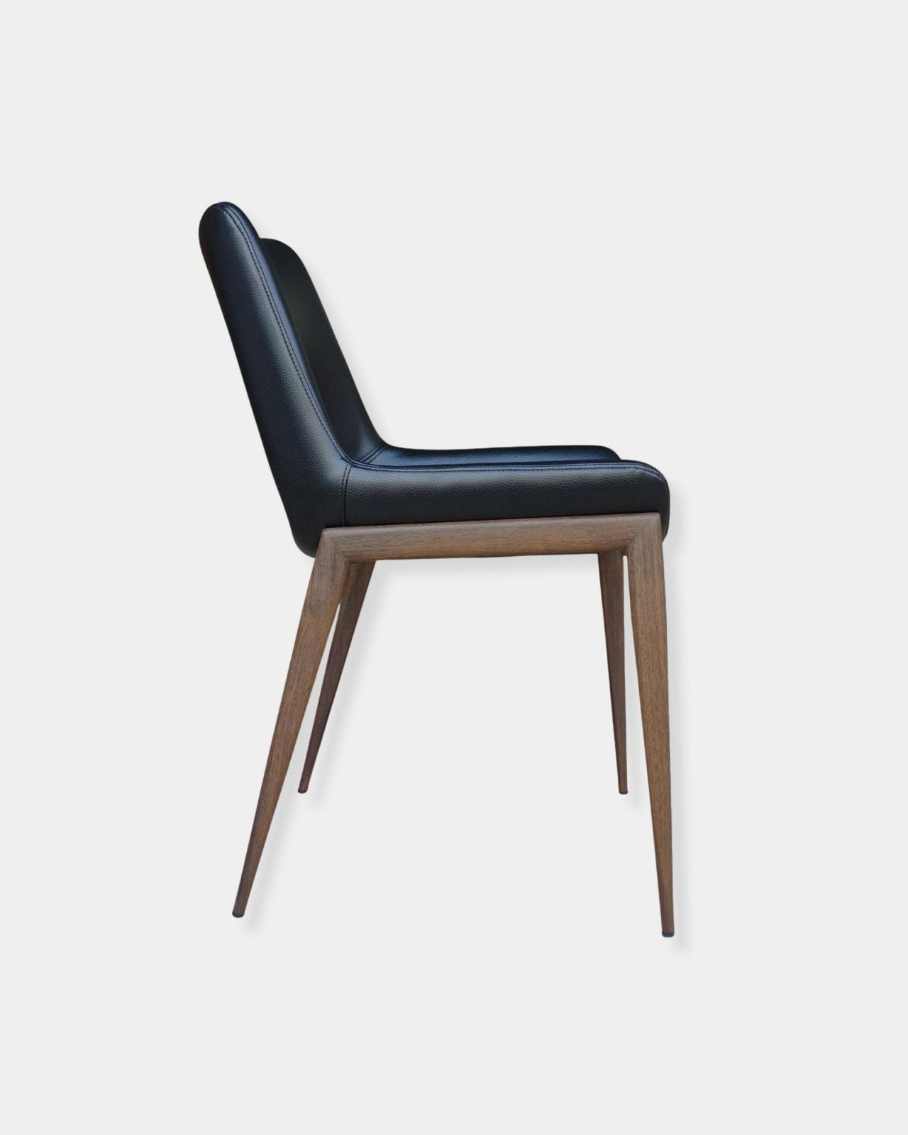 ICONA CHAIR SET OF 6 - BLACK AND WALNUT | Stonewaters