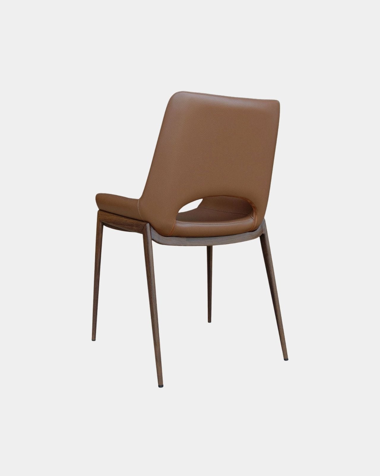 ICONA CHAIR SET OF 6 - SADDLE AND WALNUT | Stonewaters